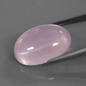 18.40克拉天然芙蓉石，椭圆形切割，透明