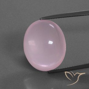 16.18ct 天然 玫瑰粉色 芙蓉石, 椭圆形, 透明