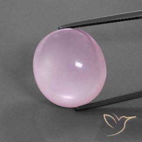 27.63ct 天然 浅粉色 芙蓉石, 椭圆形, 透明/半透明