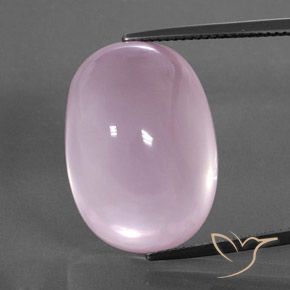 36.17ct 天然 浅粉色 芙蓉石, 椭圆形, 透明