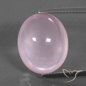 13.83ct 天然 浅粉色 芙蓉石, 椭圆形, 透明