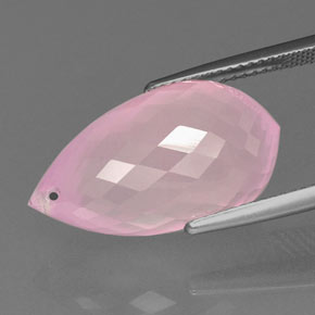 18.18克拉天然芙蓉石，泪滴形，透明