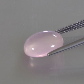 4.47克拉天然芙蓉石，椭圆形切割，透明
