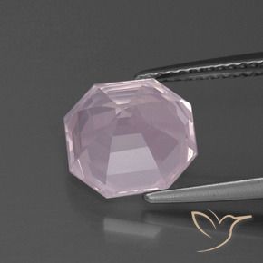 3.76克拉天然芙蓉石，八边形，透明