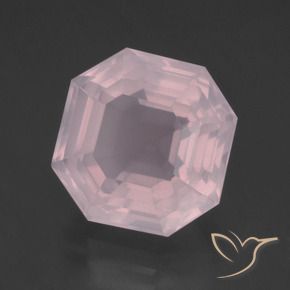 10.27克拉天然芙蓉石，八边形，透明