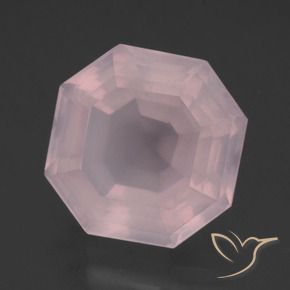 12.66克拉天然芙蓉石，八边形，透明