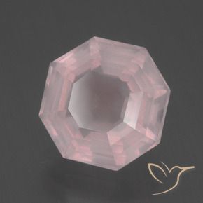 4.23克拉天然芙蓉石，八边形，透明