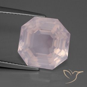 9.02克拉天然芙蓉石，八边形，透明