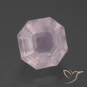 7.26克拉天然芙蓉石，八边形，透明