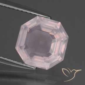 3.45克拉天然芙蓉石，八边形，透明