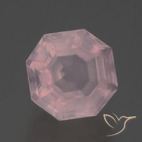 3.56克拉天然芙蓉石，八边形，透明