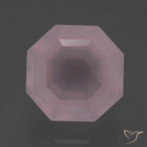 5.75ct 天然 浅粉色 芙蓉石, 祖母绿式切割, 透明