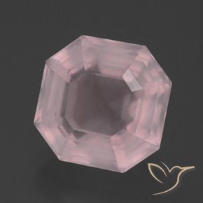 5.88克拉天然芙蓉石，八边形，透明