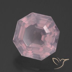 5.64克拉天然芙蓉石，八边形，透明