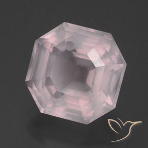 5.92克拉天然芙蓉石，八边形，透明