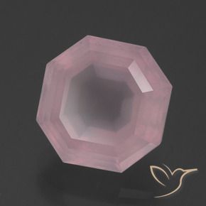5.86克拉天然芙蓉石，八边形，透明