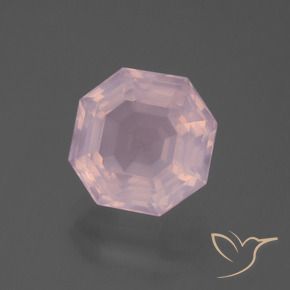5.94克拉天然芙蓉石，八边形，透明