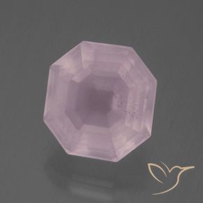 6.34克拉天然芙蓉石，八边形，透明