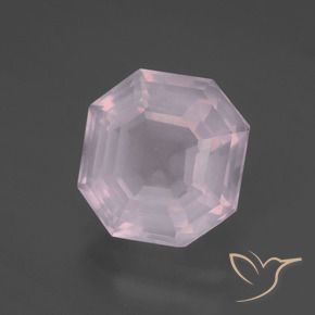 5.44克拉天然芙蓉石，八边形，透明