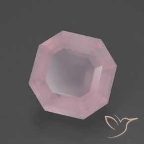 5.74克拉天然芙蓉石，八边形，透明