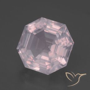 7.38克拉天然芙蓉石，八边形，透明