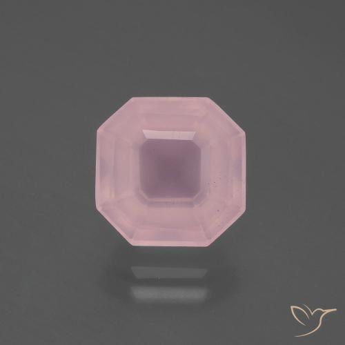 4.47ct 天然 中粉红色 芙蓉石, 祖母绿式切割, 透明