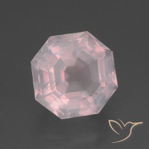 3.82克拉天然芙蓉石，八边形，透明
