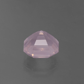 3.29克拉天然粉色粉晶，祖母绿式切割，9.1×8.9毫米，透明