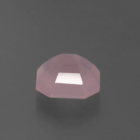 3.59克拉天然粉色粉晶，祖母绿式切割，9.9×9.8毫米，透明