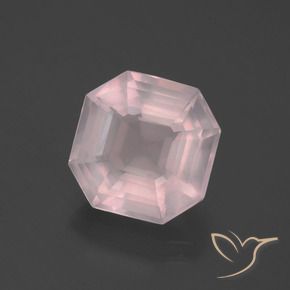 5.38克拉天然芙蓉石，八边形，透明