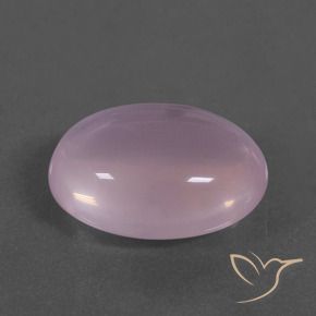 14.42克拉天然粉色粉晶，椭圆形切割，18.3×14.2毫米，透明