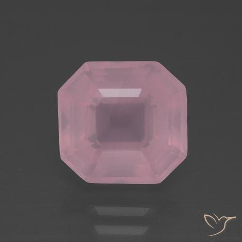 3.81ct 天然 中粉红色 芙蓉石, 祖母绿式切割, 透明