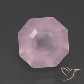 3.71克拉天然芙蓉石，八边形，透明