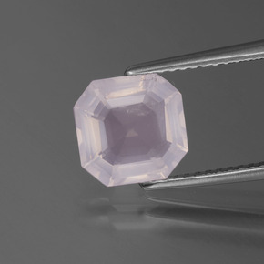 2.17克拉天然芙蓉石，祖母绿式切割，透明