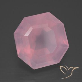 11.28克拉天然芙蓉石，八边形，透明