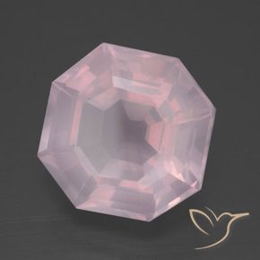 12.21克拉天然芙蓉石，八边形，透明