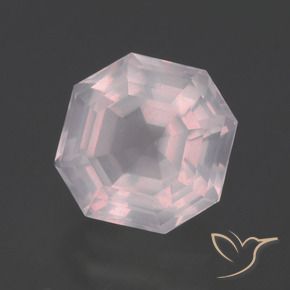 2.86克拉天然芙蓉石，八边形，透明