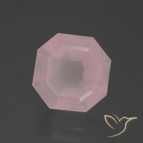 6.04克拉天然芙蓉石，八边形，透明