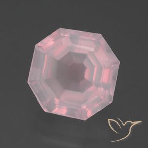 5.96克拉天然芙蓉石，八边形，透明