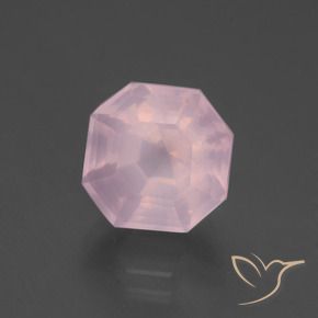 6.34克拉天然芙蓉石，八边形，透明