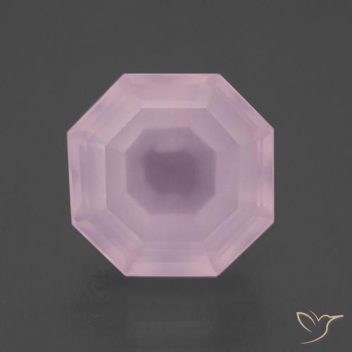 13.31ct 天然 浅粉色 芙蓉石, 祖母绿式切割, 透明
