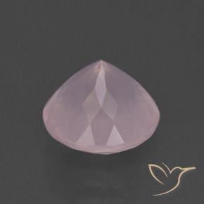 4.44克拉天然芙蓉石，圆形的，透明