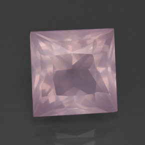 6.31克拉天然粉色粉晶，方形，10.8×10.8毫米，透明