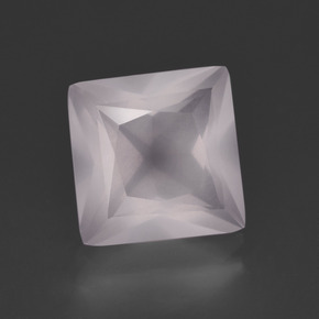 4.06克拉天然粉色粉晶，方形，9.9×9.9毫米，透明