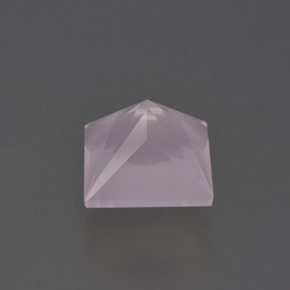 3.90克拉天然粉色粉晶，方形，9.2×9毫米，透明