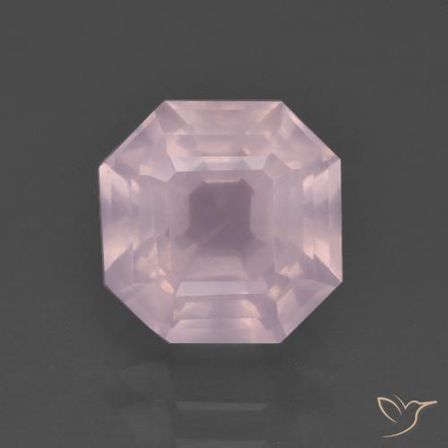 3.20ct 天然 浅粉色 芙蓉石, 祖母绿式切割, 透明