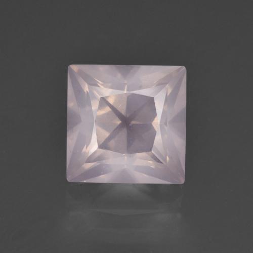 3.39克拉天然粉色粉晶，方形，8.9×8.9毫米，透明