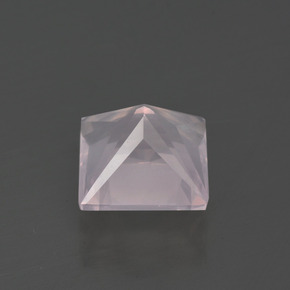 3.01克拉天然粉色粉晶，方形，8.5×8.5毫米，透明