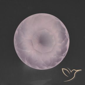 10.68克拉天然芙蓉石，圆形的，透明