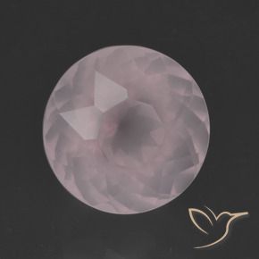 6.47克拉天然芙蓉石，圆形的，透明